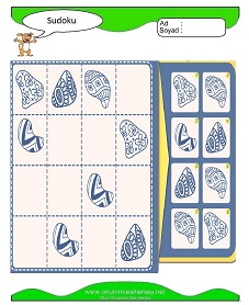 Sudoku Çocuk Bulmacaları